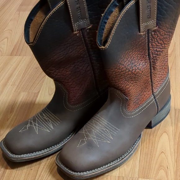 Red Wing Irish Setter Men's Deadwood Western Boot (FACTORY 2NDs). - Picture 1 of 6